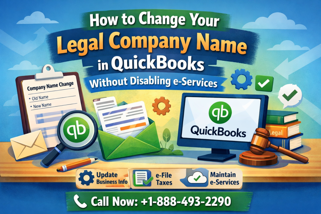 Change Your Legal Company Name in QuickBooks
