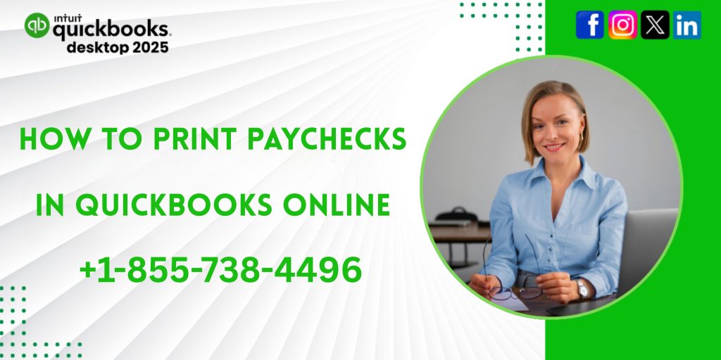 paychecks in quickbooks online